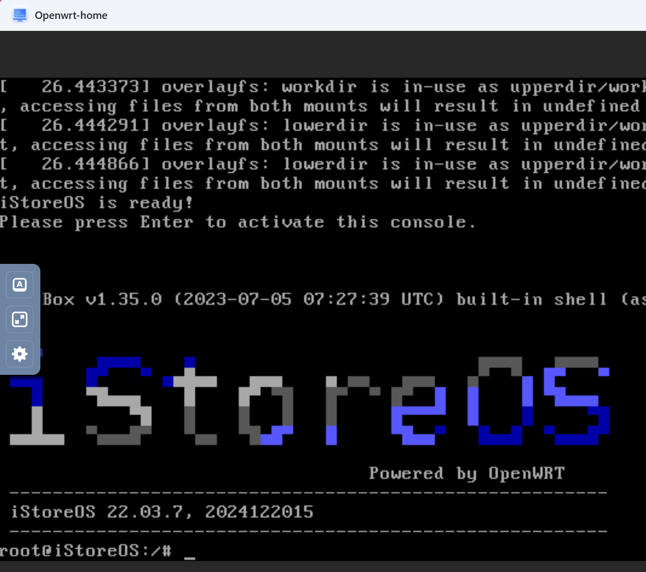 飞牛 nas 虚拟机安装Openwrt  并直通网卡