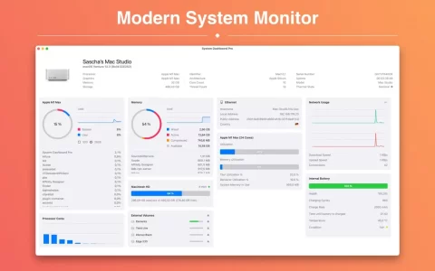 System Dashboard Pro v3.0.6 系统监测